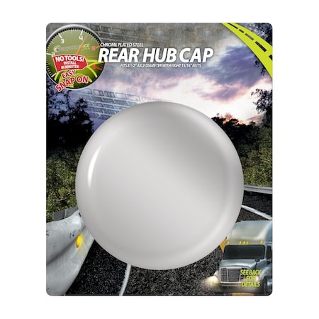 Hd Driven Hub Cap Rear 8.5in 076-06382